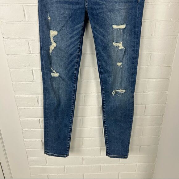Abercrombie & Fitch Simone High Rise Super Skinny Jeans Size 4/27 Short - Picture 5 of 9